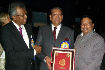 Award from Mauritius President